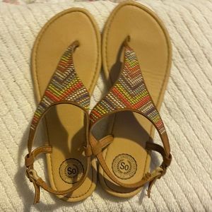 SO Sandals Size 4